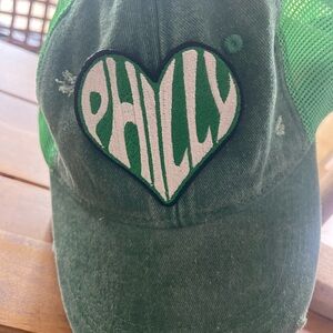 Green Philly hat